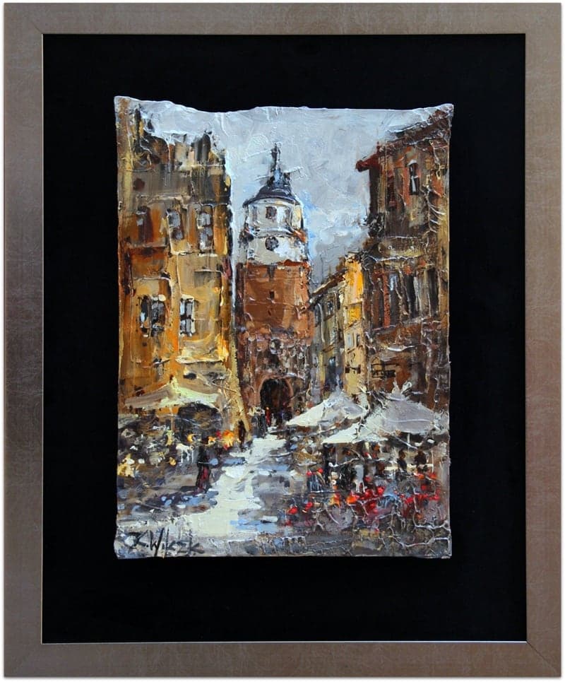 Praca „W stronę Bramy-Lublin” autorstwa Kornel Wilczek