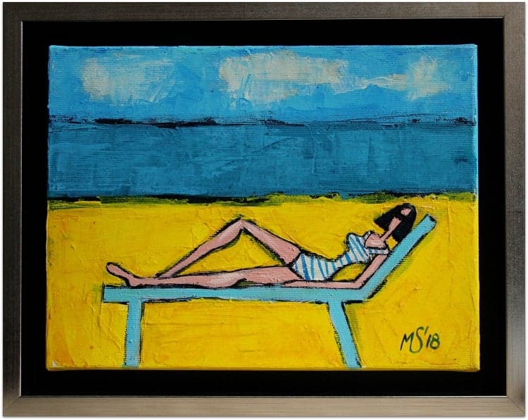 Praca „Plaża” autorstwa Małgorzata Stępniak