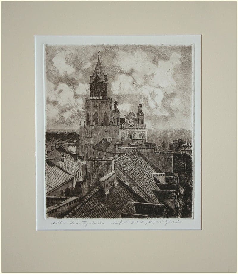 Praca „Lublin-Wieża Trynitarska” autorstwa Wojciech Górecki