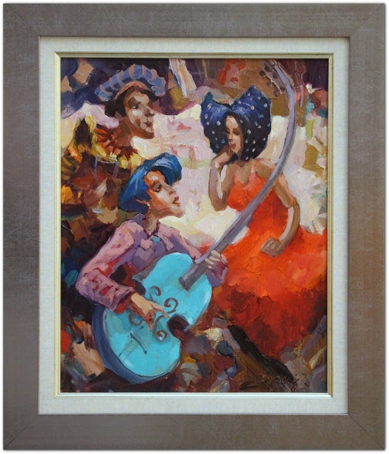 Praca „Serenada na gitarę” autorstwa Tomasz Bachanek