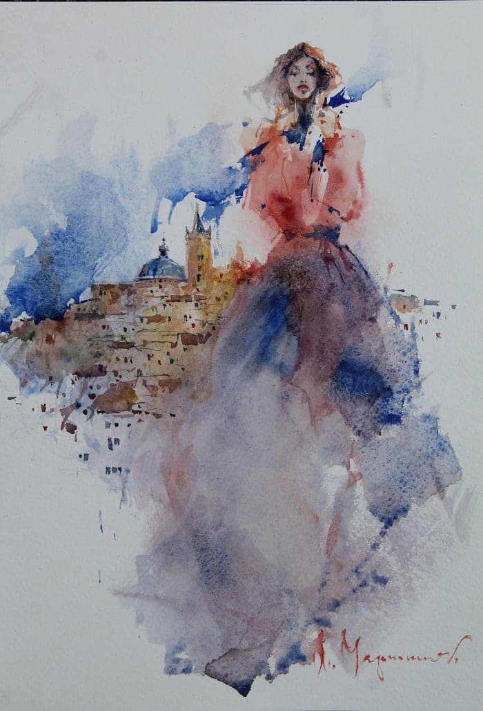 Praca „Siena” autorstwa Anatol Martyniuk