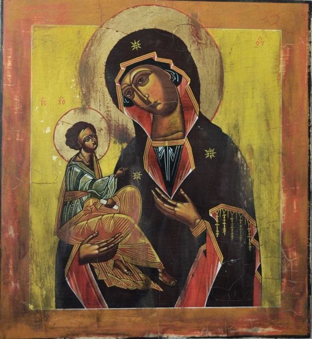 Praca „Matka Boska Jerozolimska” autorstwa Andrzej Dudek