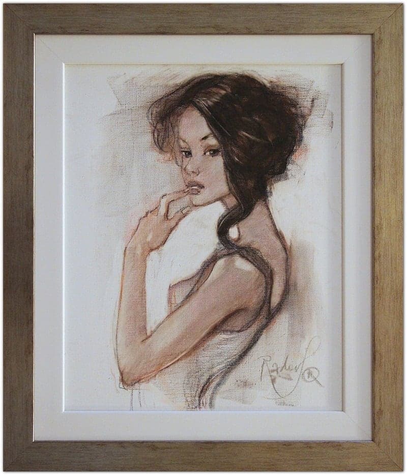 Praca „Portret” autorstwa Sława Radow