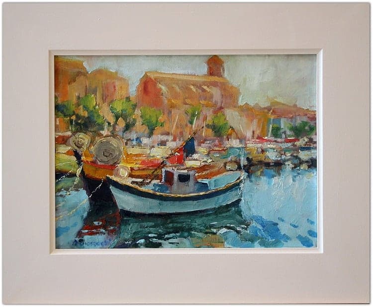 Praca „La Ciotat” autorstwa Roman Gruszecki