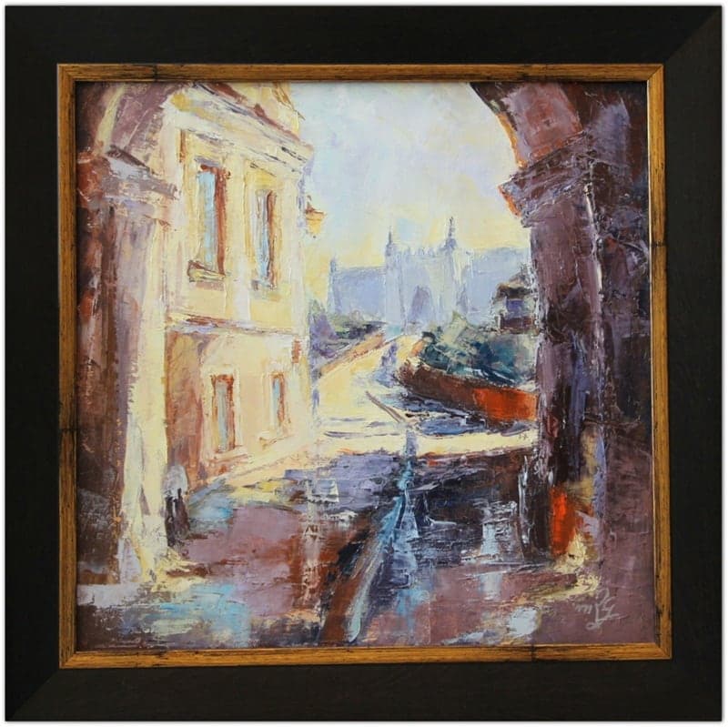 Praca „Castle in the sun” autorstwa Maria Radomska-Grobelska