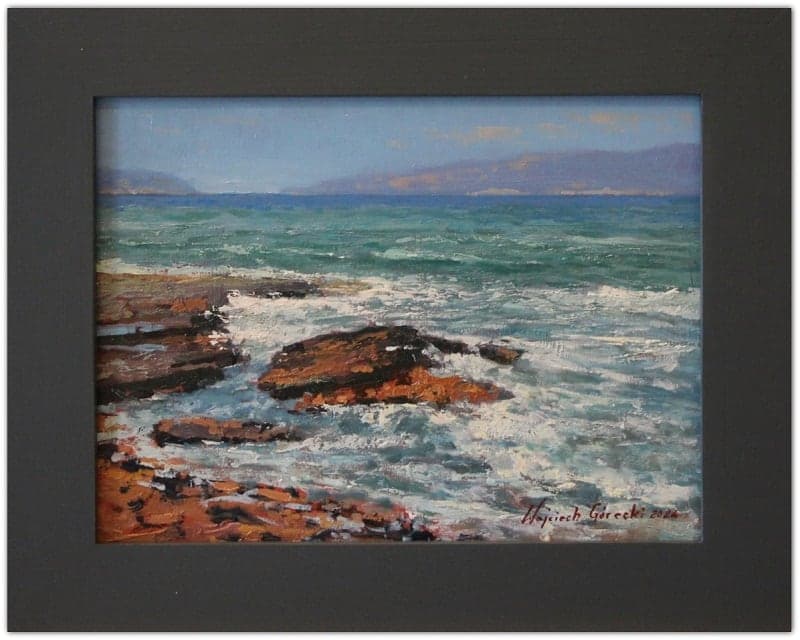 Praca „Grecja, Agistri” autorstwa Wojciech Górecki