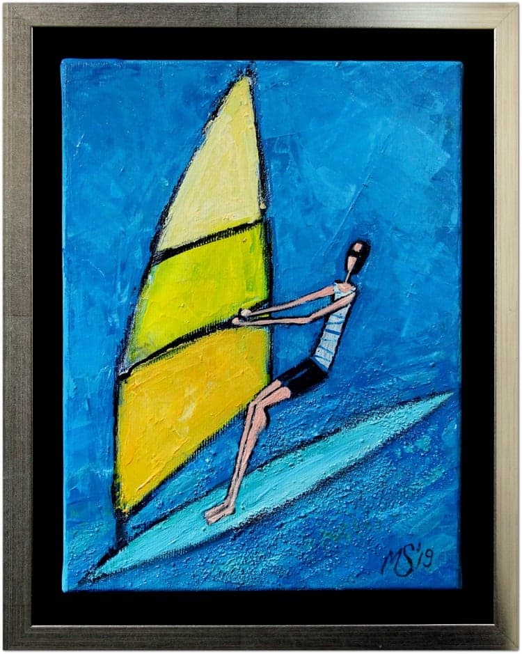 Praca „Surfer” autorstwa Małgorzata Stępniak