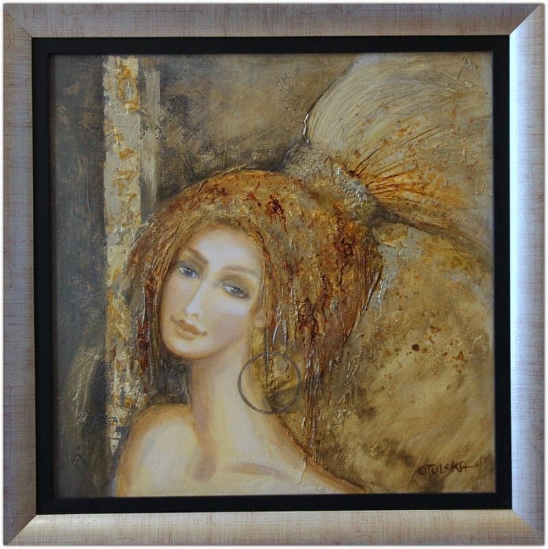Praca „Portret” autorstwa Dorota Otulska