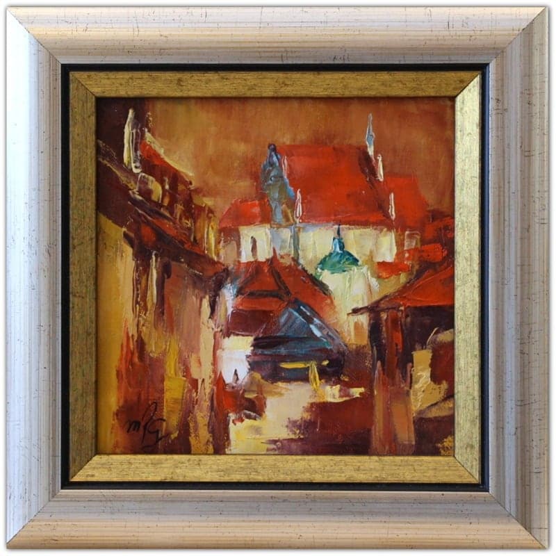 Praca „Kazimierz Dolny” autorstwa Maria Radomska-Grobelska