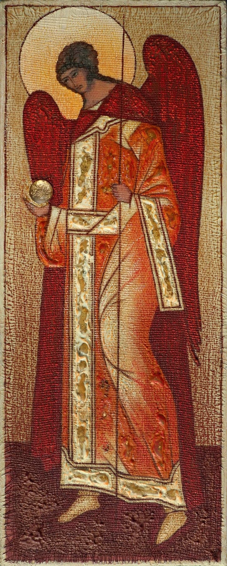 Praca „Archanioł Rafał” autorstwa Joanna Barczyk
