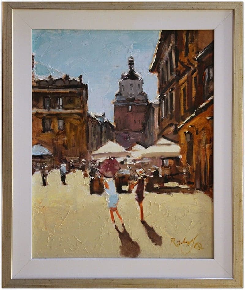 Praca „Lublin, Stare Miasto” autorstwa Sława Radow