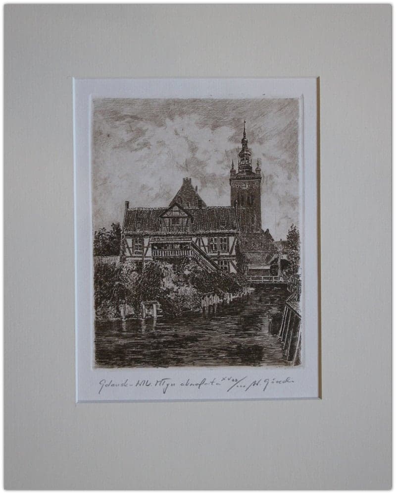 Praca „Gdańsk, Wielki Młyn” autorstwa Wojciech Górecki