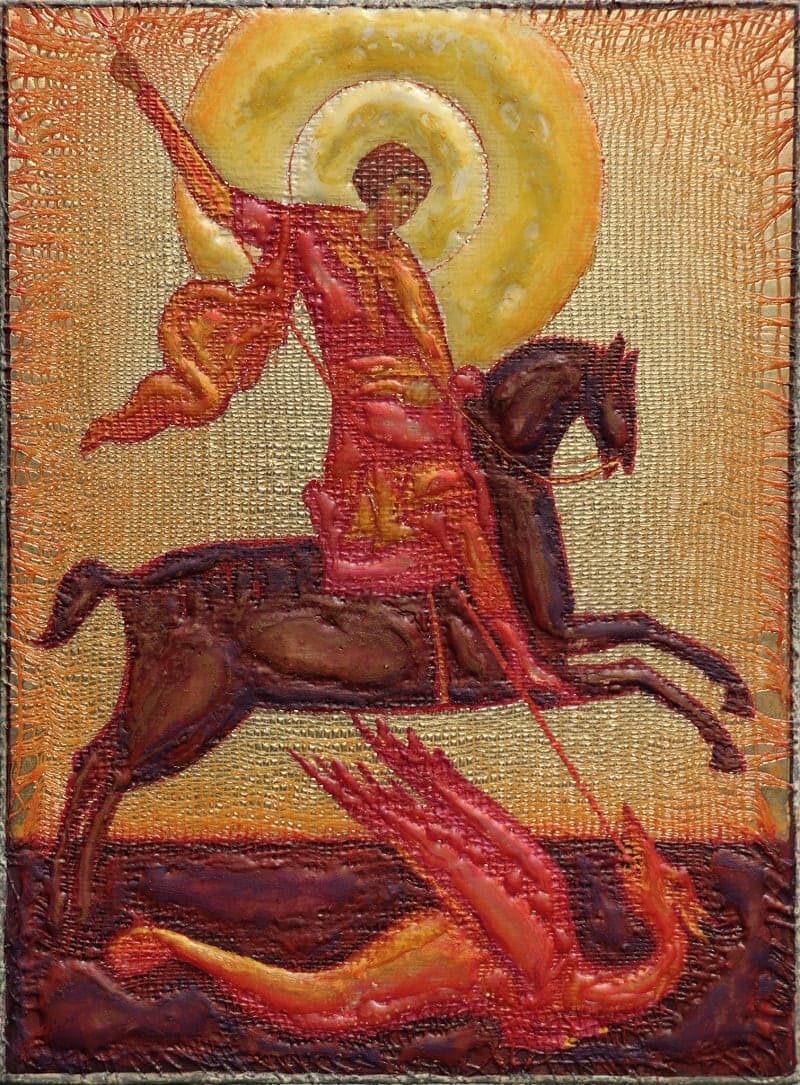 Praca „Św. Jerzy” autorstwa Joanna Barczyk