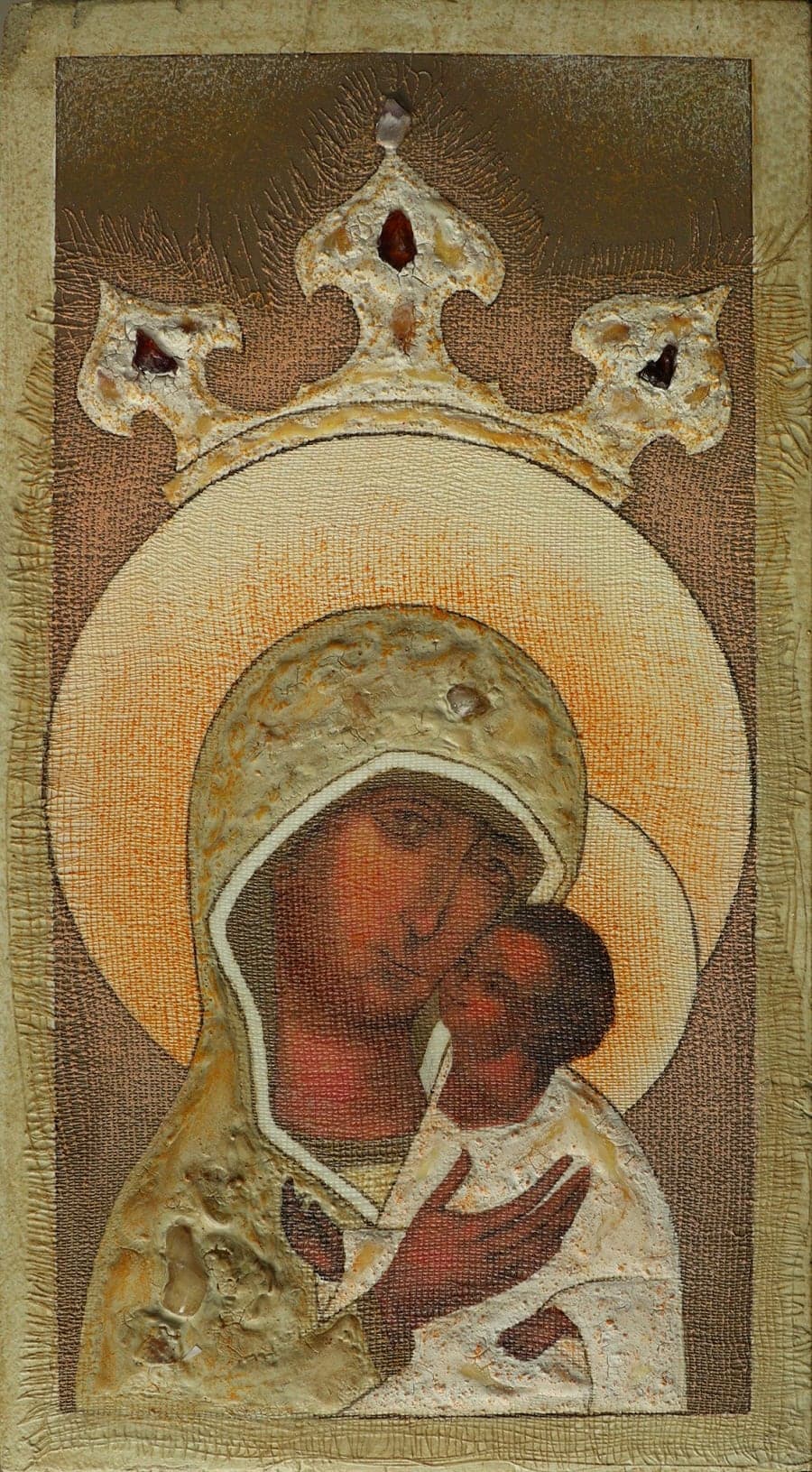 Praca „Matka Boska Pietrowska” autorstwa Joanna Barczyk