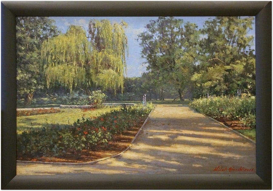 Praca „Parkowa aleja” autorstwa Wojciech Górecki