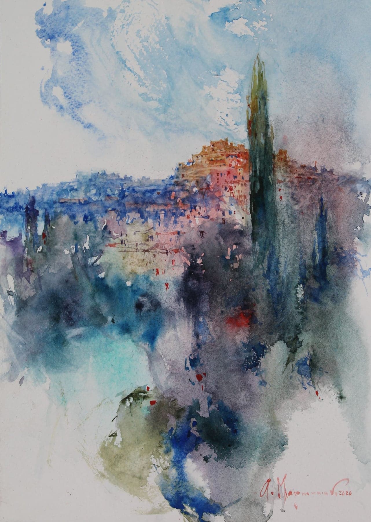 Praca „Montepuciano” autorstwa Anatol Martyniuk